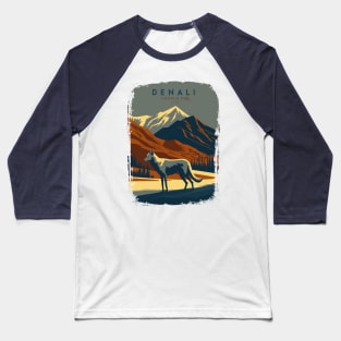 Denali National Park Baseball T-Shirt